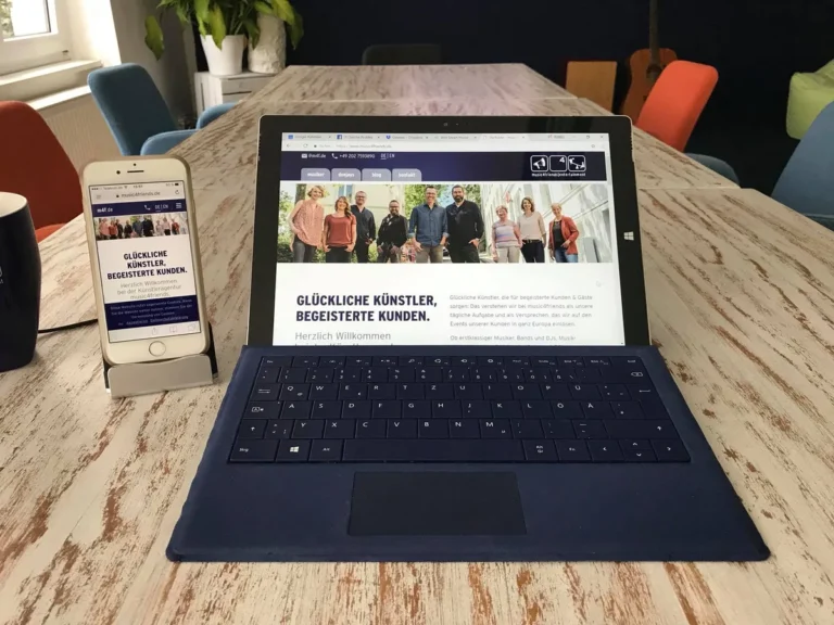 Neue deutsche Website ist jetzt online, modern, benutzerfreundlich und suchmaschinenoptimiert.